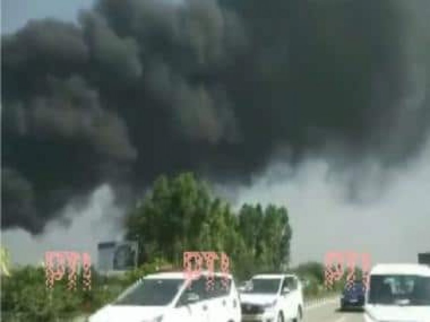 Punjab: 5 labourers injured in massive fire at chemical factory in Mohali's Chanalon