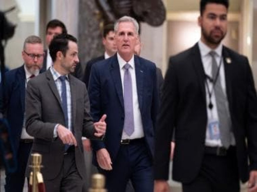 US House Speaker Kevin McCarthy vows to survive ouster threat for avoiding shutdown