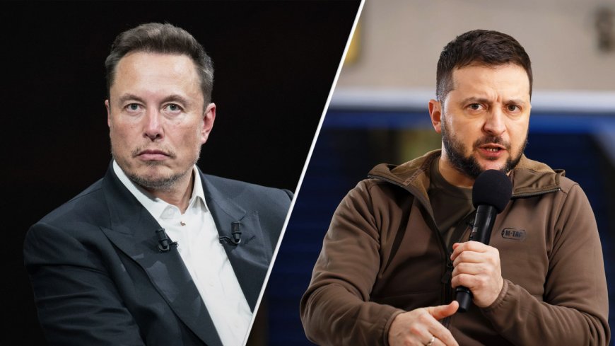 Elon Musk mocks Ukraine's Zelensky and Ukraine fires back