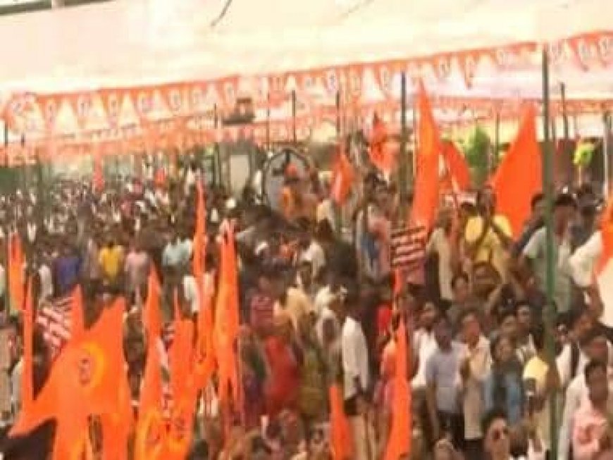 Hindu groups protest in Jaipur against Ashok Gehlot govt over road rage incident in Rajasthan