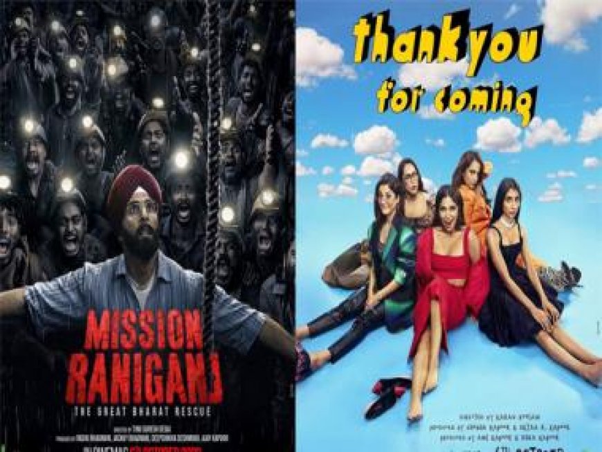 Here's how much Akshay Kumar's 'Mission Raniganj' and Bhumi Pednekar's 'Thank You For Coming' colleceted on day one
