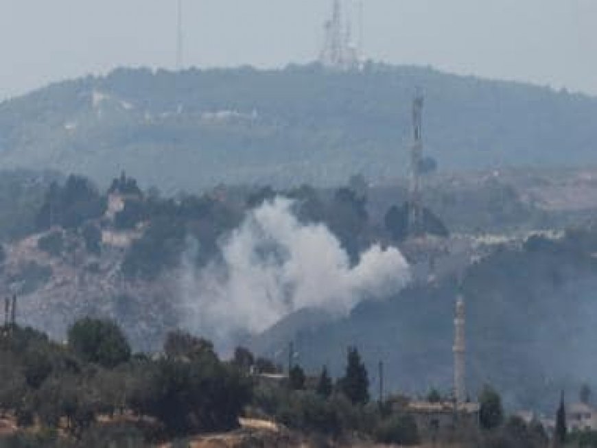 Israeli artillery targets south Lebanon after Hezbollah fires rockets into Israel