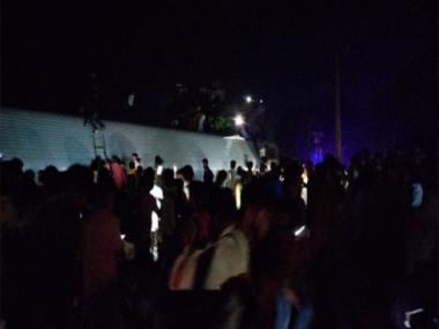 Bihar: North East superfast train derailed in Buxar