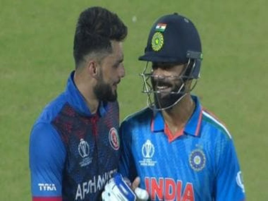 World Cup 2023: Virat Kohli, Naveen-ul-Haq bury the hatchet with a hug during India-Afghanistan match in Delhi