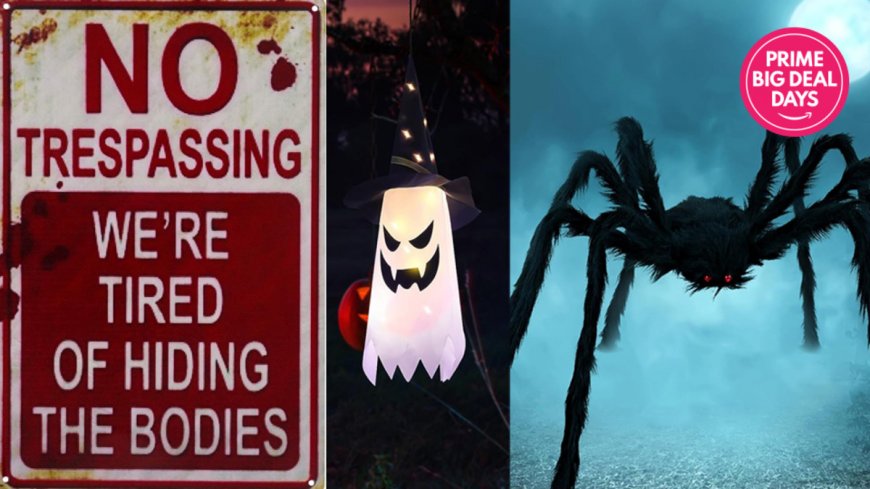 Thousands are buying up these outdoor Halloween decorations while they're on sale at Amazon