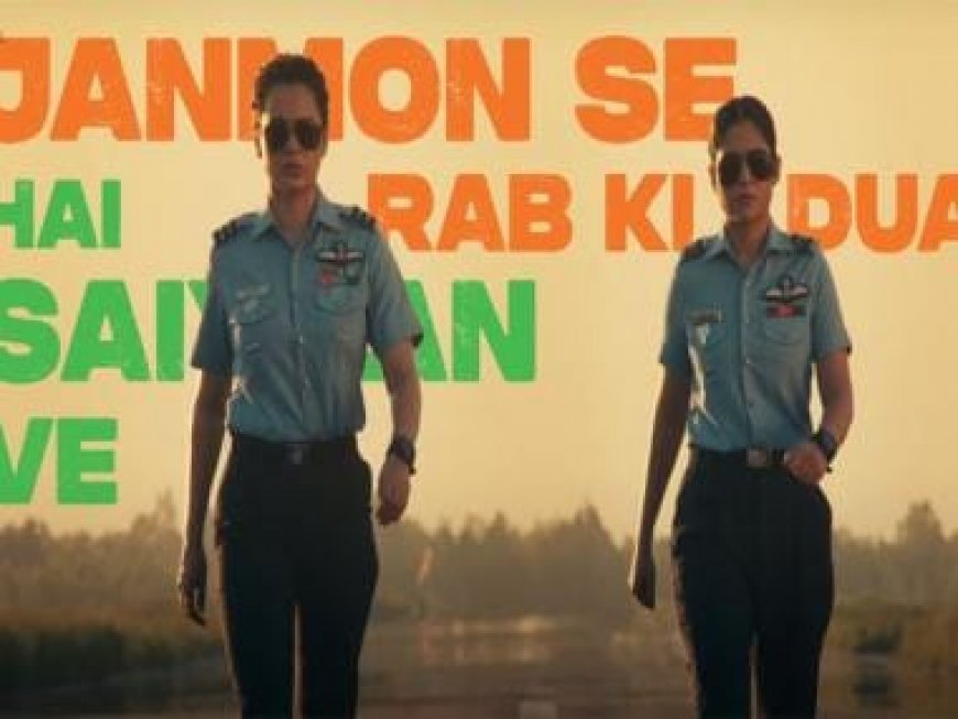 'Jaan Da' song from Kangana Ranaut's 'Tejas' shows the perfect blend of love and patriotism