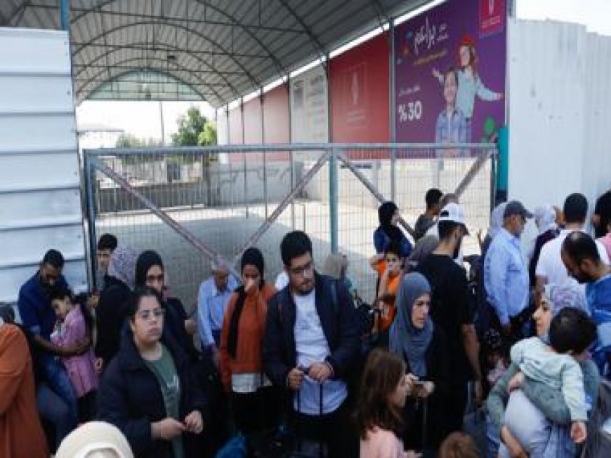 Gaza exodus from Rafah border heightens as Israel's ground invasion looms large