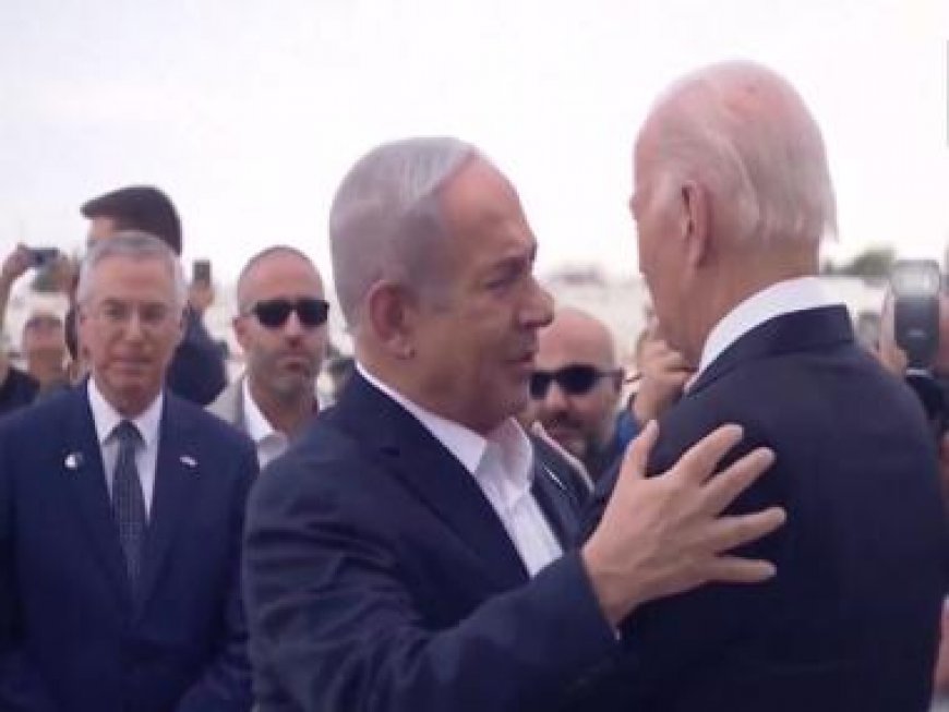 WATCH: US President Joe Biden arrives in Tel Aviv in aftermath of Gaza hospital attack