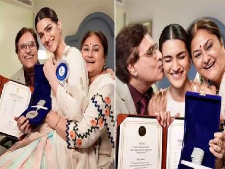 Kriti Sanon on winning the National Award for Best Actress for 'Mimi': 'It validates your talent'