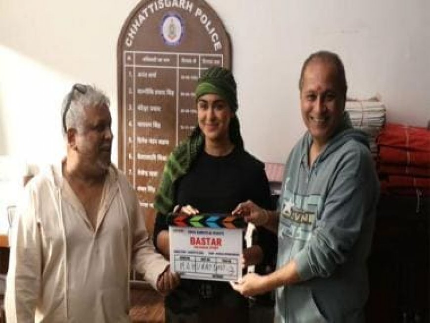 'The Kerala Story' trio Vipul Amrutlal Shah, Sudipto Sen, and Adah Sharma commence shoot of their next film 'Bastar'