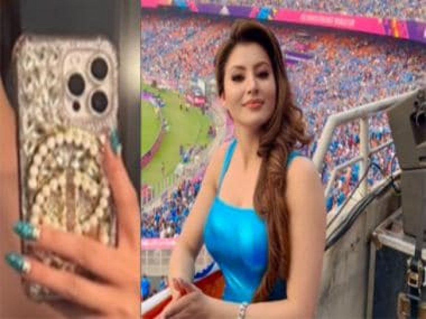 Urvashi Rautela shares message of the person who stole her 24-carat gold iPhone at India-Pakistan World Cup match