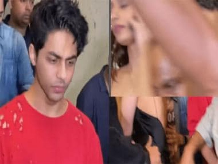 Did Aryan Khan's bodyguard push Manushi Chhillar? Viral video leaves internet divided