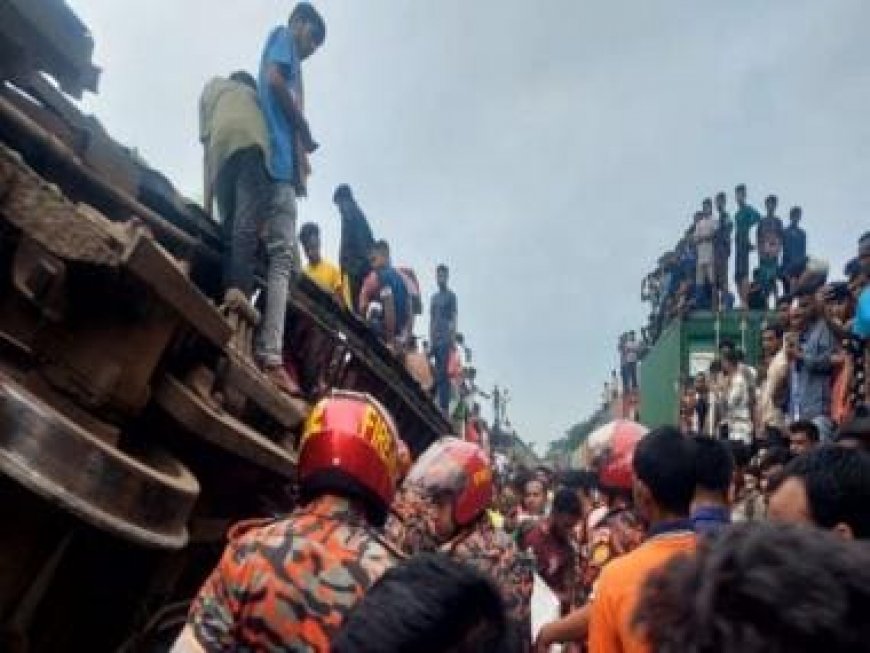 Bangladesh train accident: 14 killed, over 100 injured as intercity, freight trains collide in Bhairab
