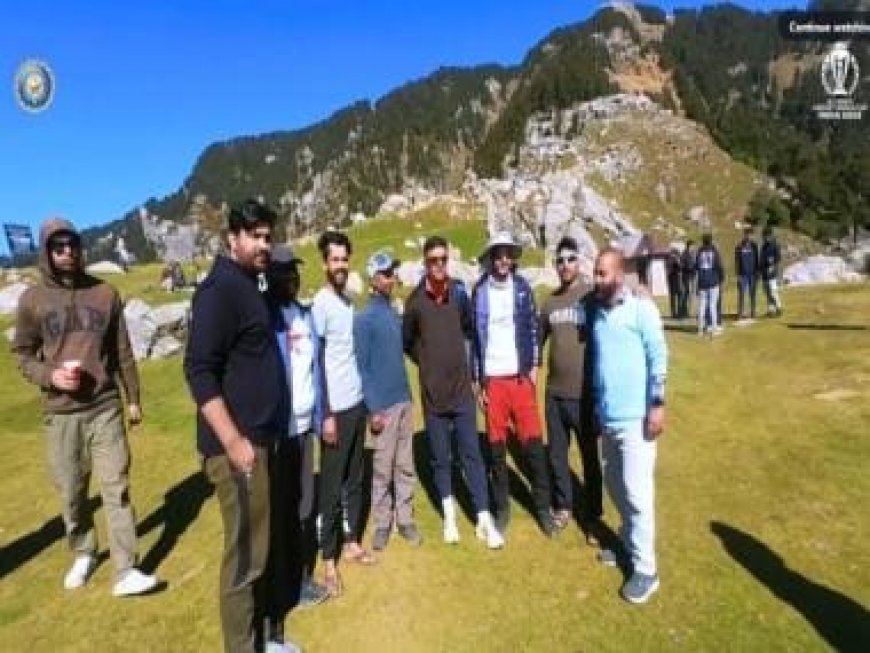 WATCH: Rahul Dravid-led Team India support staff unwind in Dharamshala