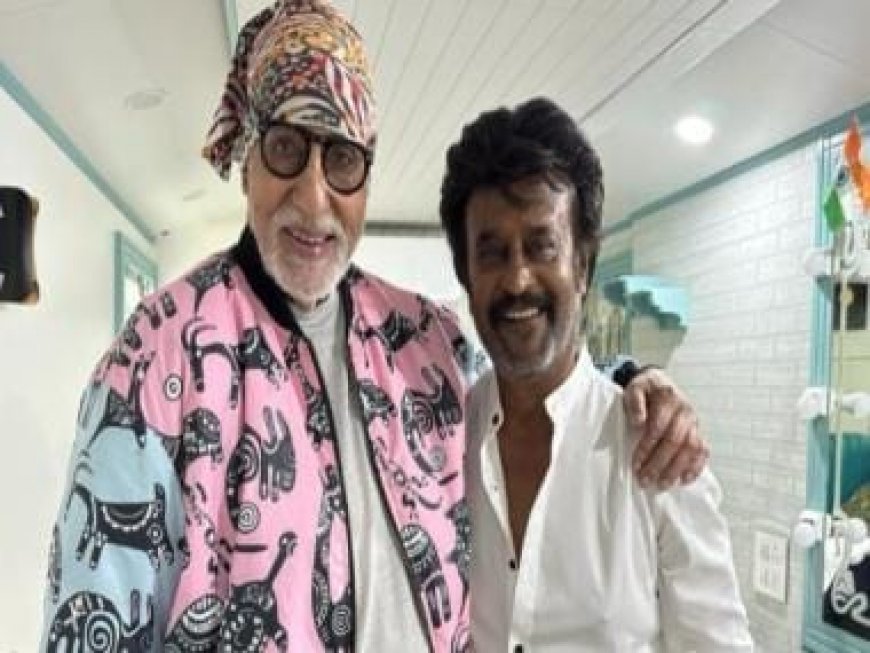 Thalaivar 170: Rajinikanth shares pic with 'mentor' Amitabh Bachchan, says, ‘My heart is thumping with joy'