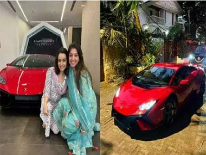 Shraddha Kapoor buys a swanky Lamborghini Huracan Tecnica worth Rs 4 crore, pictures go viral