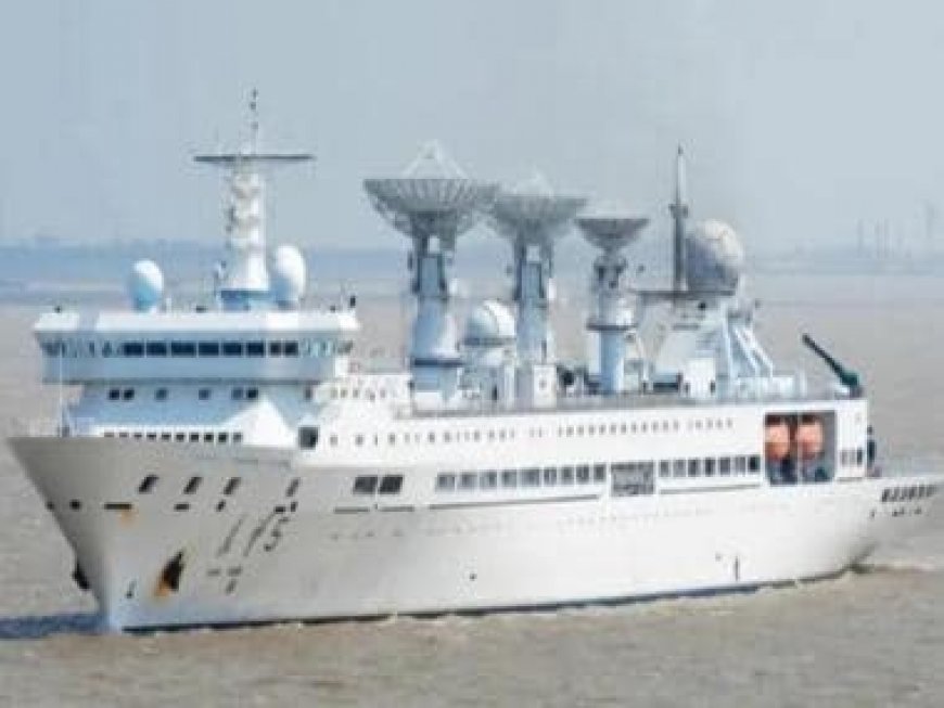 Chinese 'research ship' docks at Colombo port amid security concerns raised by India