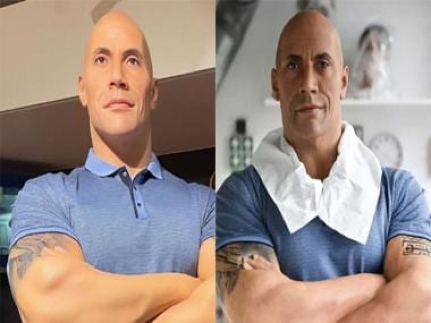 Dwayne Johnson raises concern on his wax statue at the iconic Musée Grévin museum in Paris, artists make adjustments