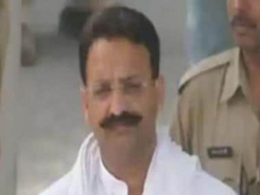 Uttar Pradesh: Mukhtar Ansari sentenced to 10-year jail term in Gangsters Act case
