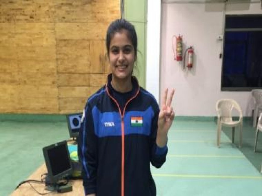 Manu Bhaker finishes fifth in women's 25m pistol event to secure 2024 Paris Olympics quota