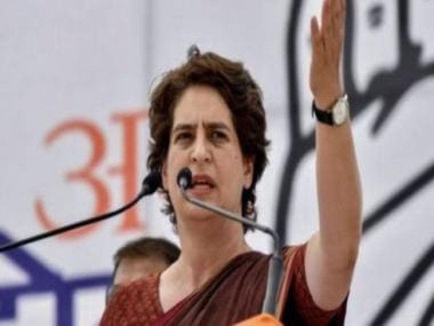 In run-up to Chhattisgarh polls, Priyanka Gandhi promises Rs 500 subsidy per gas cylinder, loan waiver for SHGs