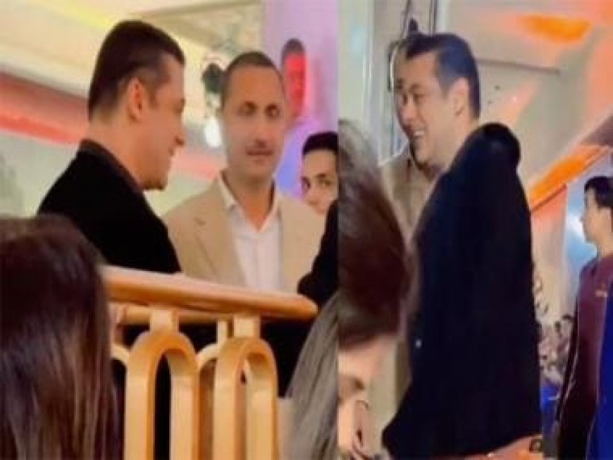 WATCH: Salman Khan turns up in style at Jio World Plaza's opening ceremony