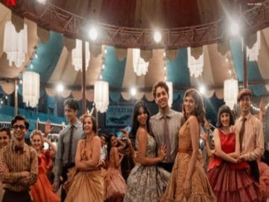 The Archies song 'Va Va Voom': Agastya Nanda does 'SRK move'; Suhana Khan, Khushi Kapoor join in