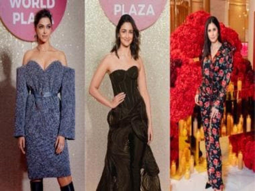 Deepika Padukone, Katrina Kaif, Alia Bhatt &amp; more: Bollywood celebs exude glam at the Jio World Plaza launch