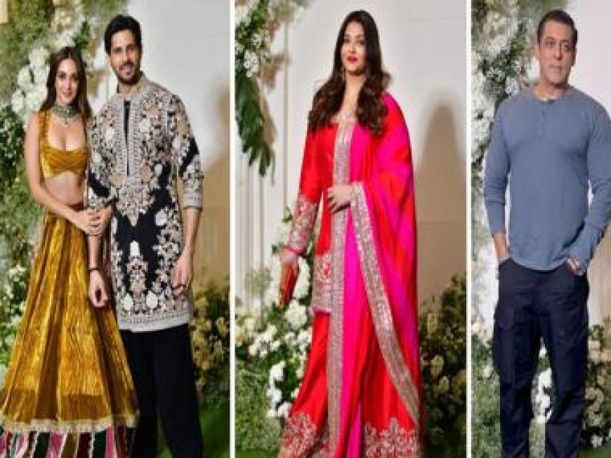 Salman Khan keeps it casual, Aishwarya Rai Bachchan stuns in traditional attire at Manish Malhotra's Diwali bash