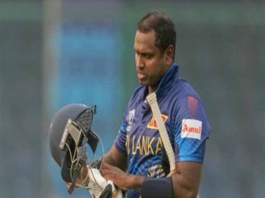 Angelo Mathews becomes first in history of international cricket to be dismissed 'Timed Out'