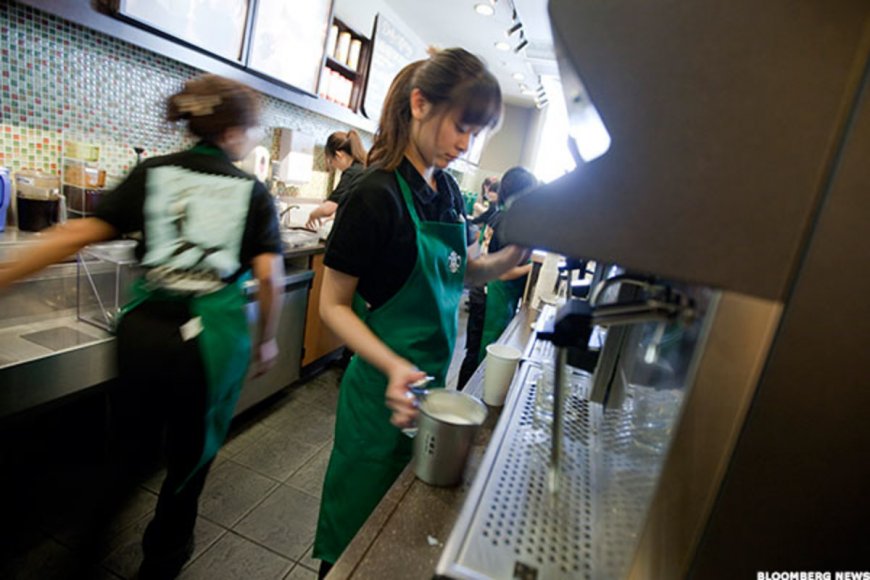 Starbucks plans wages increases following earnings boost as union effort gathers pace