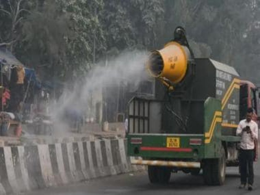 To curb Delhi air pollution, fire department starts sprinkling water at 13 pollution hotspots