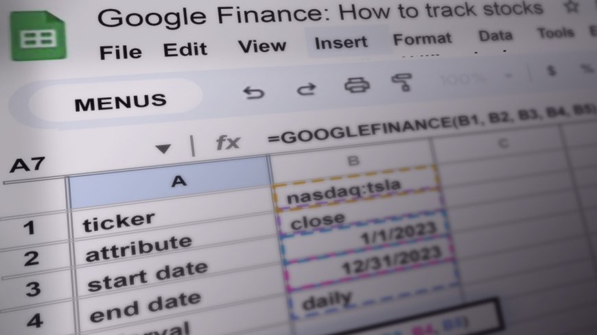 How to track stocks in a spreadsheet with Google Finance