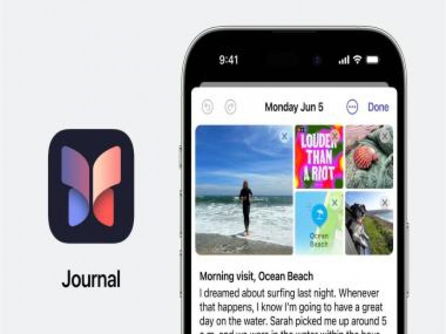 Apple iOS 17's Journal App: Your iPhone made even more personal