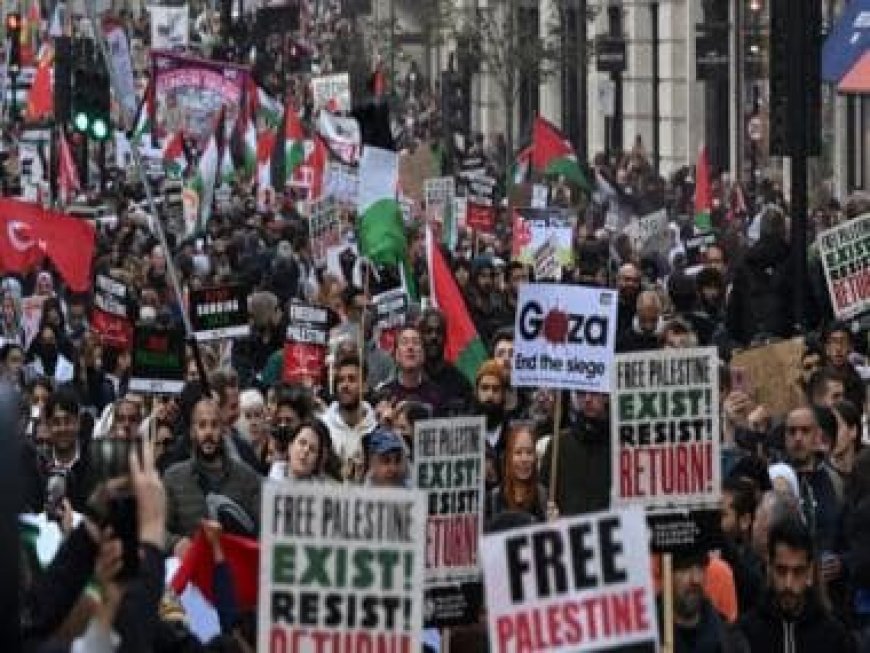 Pro-Palestinian march in London likely to attract massive crowds amid fears of violence on Armistice Day