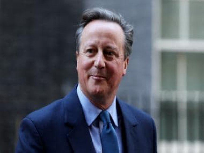'I hope my experience...': Former UK PM David Cameron on being appointed Foreign Secretary