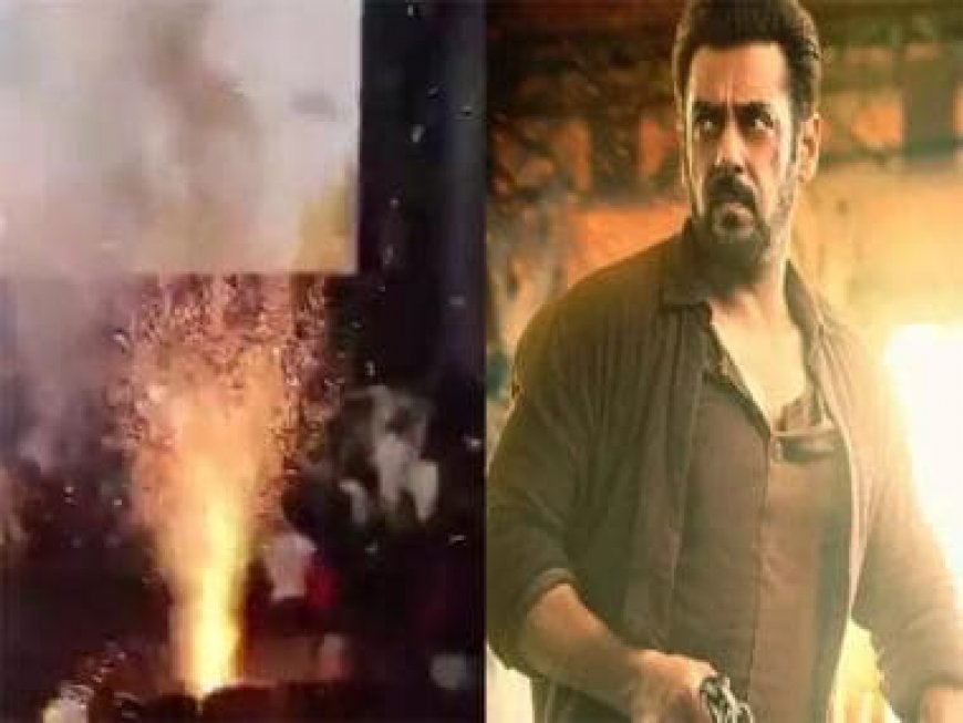 Tiger 3: Salman Khan's fans burst crackers inside cinema halls, draw mixed reactions on social media