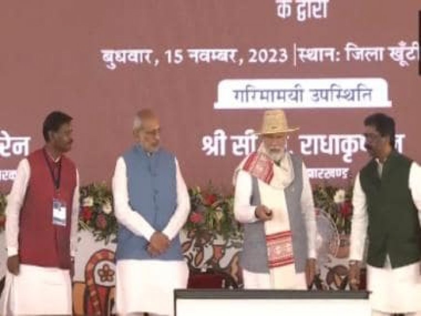 PM launches Rs 24,000-crore project for vulnerable tribal groups, releases Rs 18,000 crore for PM Kisan scheme