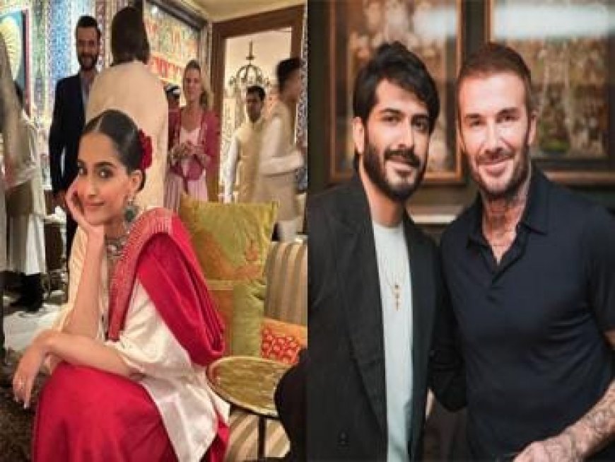 Inside Sonam Kapoor's welcome party for David Beckham; Rhea Kapoor shares pictures