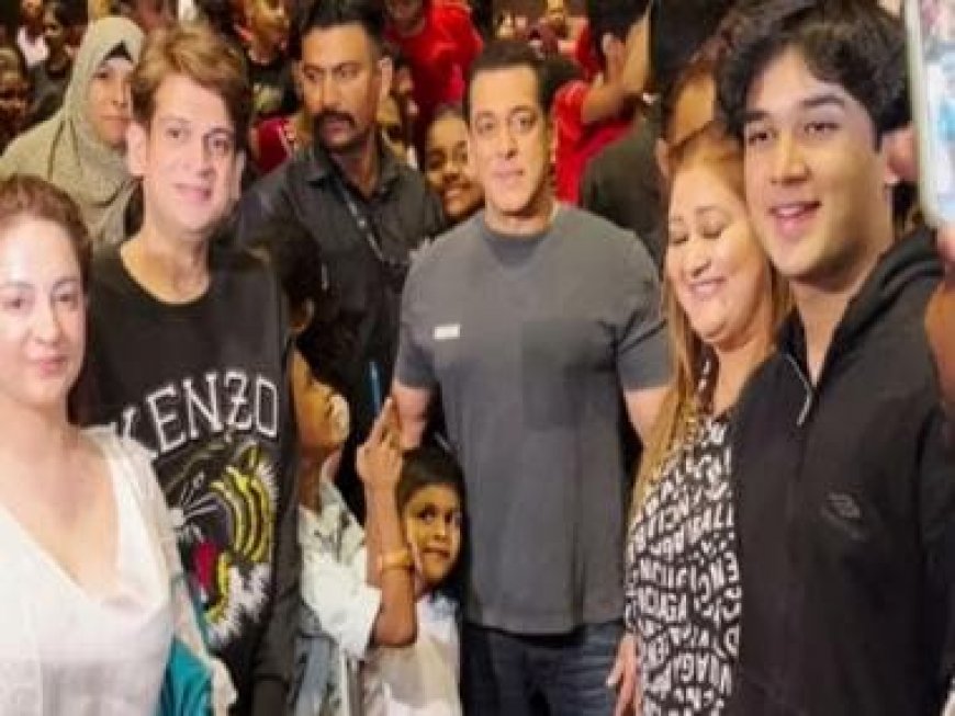 This is how Salman Khan celebrated Children's Day with his little fans; WATCH