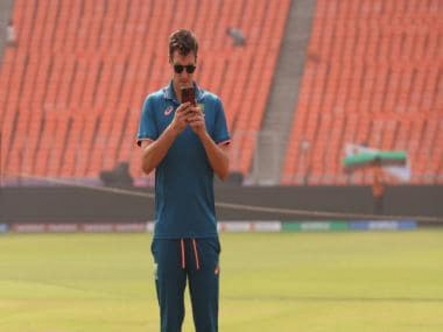 India vs Australia, World Cup Final: 'Just had a look', Pat Cummins takes pictures of Ahmedabad pitch on eve of final