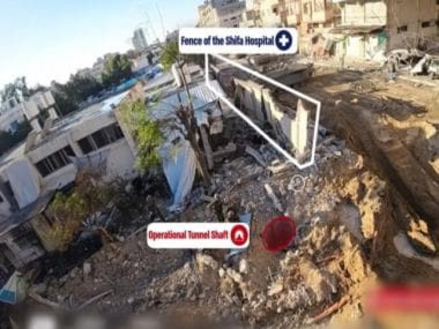 Israel army claims to find 55-metre tunnel under Gaza's Al-Shifa hospital