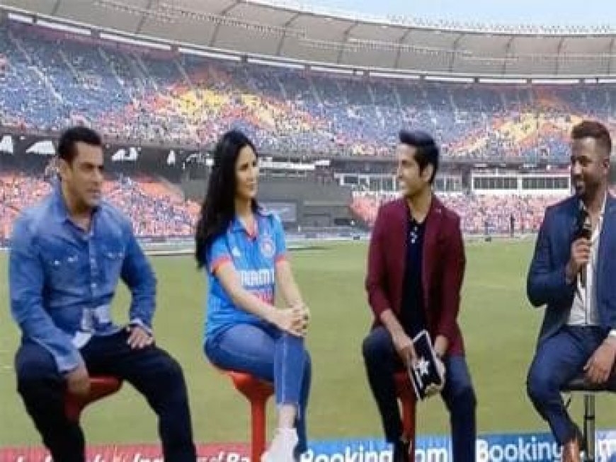 ICC World Cup Final 2023: Salman Khan confirms 'Tiger 4', tells Katrina Kaif 'Wait for part 4 when I turn 60'