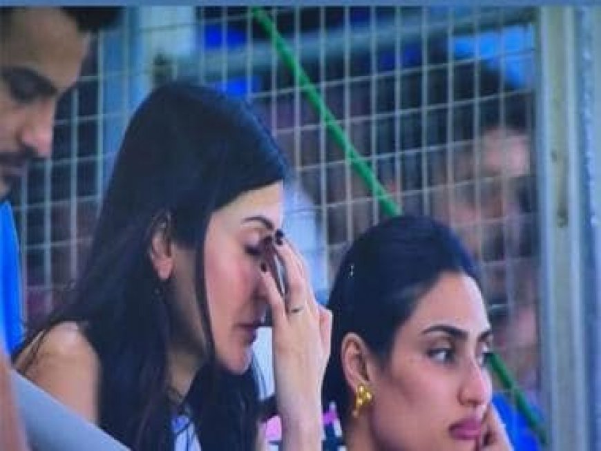 ICC World Cup 2023 Final: Anushka Sharma and Athiya Shetty almost shed tears as India loses to Australia