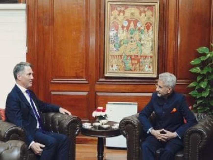 Jaishankar meets Australian Deputy PM Marles to strengthen bilateral ties, discuss regional affairs