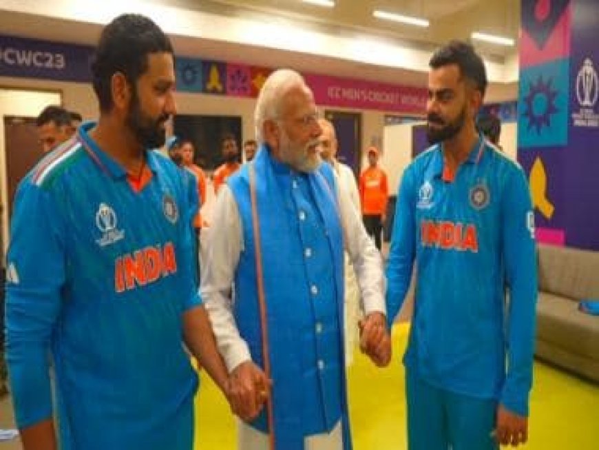 Watch: PM Narendra Modi consoled Team India in the dressing room after World Cup loss
