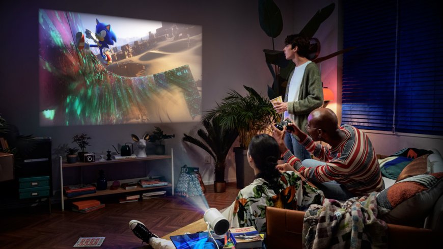Samsung's ultra-portable Freestyle Projector is a game-changer for movie nights and hundreds off