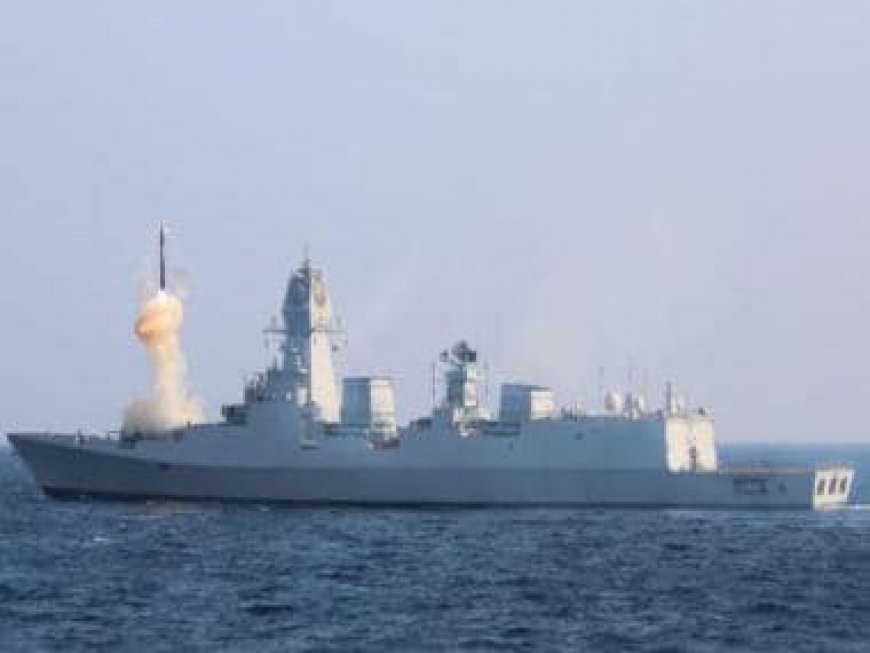 WATCH: India's Guided Missile destroyer Imphal hits 'bulls-eye' in maiden BrahMos firing