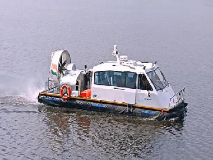WATCH: Indian entrepreneur designs nation’s first cost-effective and ‘indigenously built hovercraft