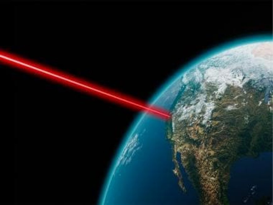 The Earth received a laser-beamed message from 16 million kilometres away: What it means